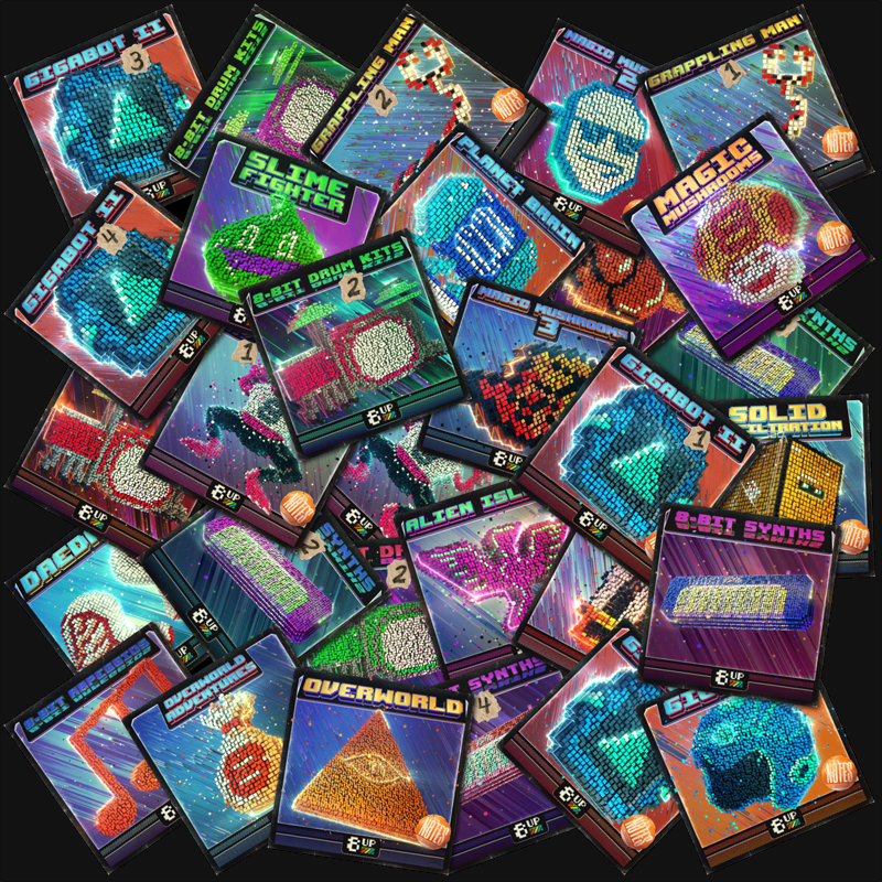 8UP 8-Bit Instruments & Drums Bundle