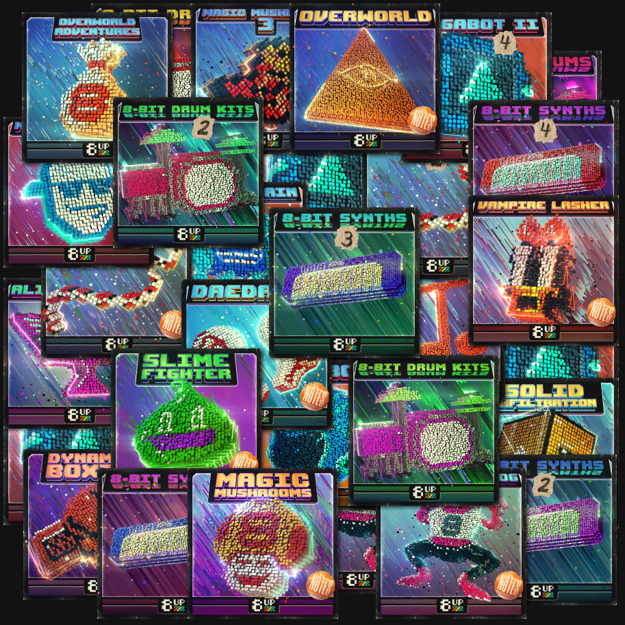 8UP 8-Bit Instruments & Drums Collection