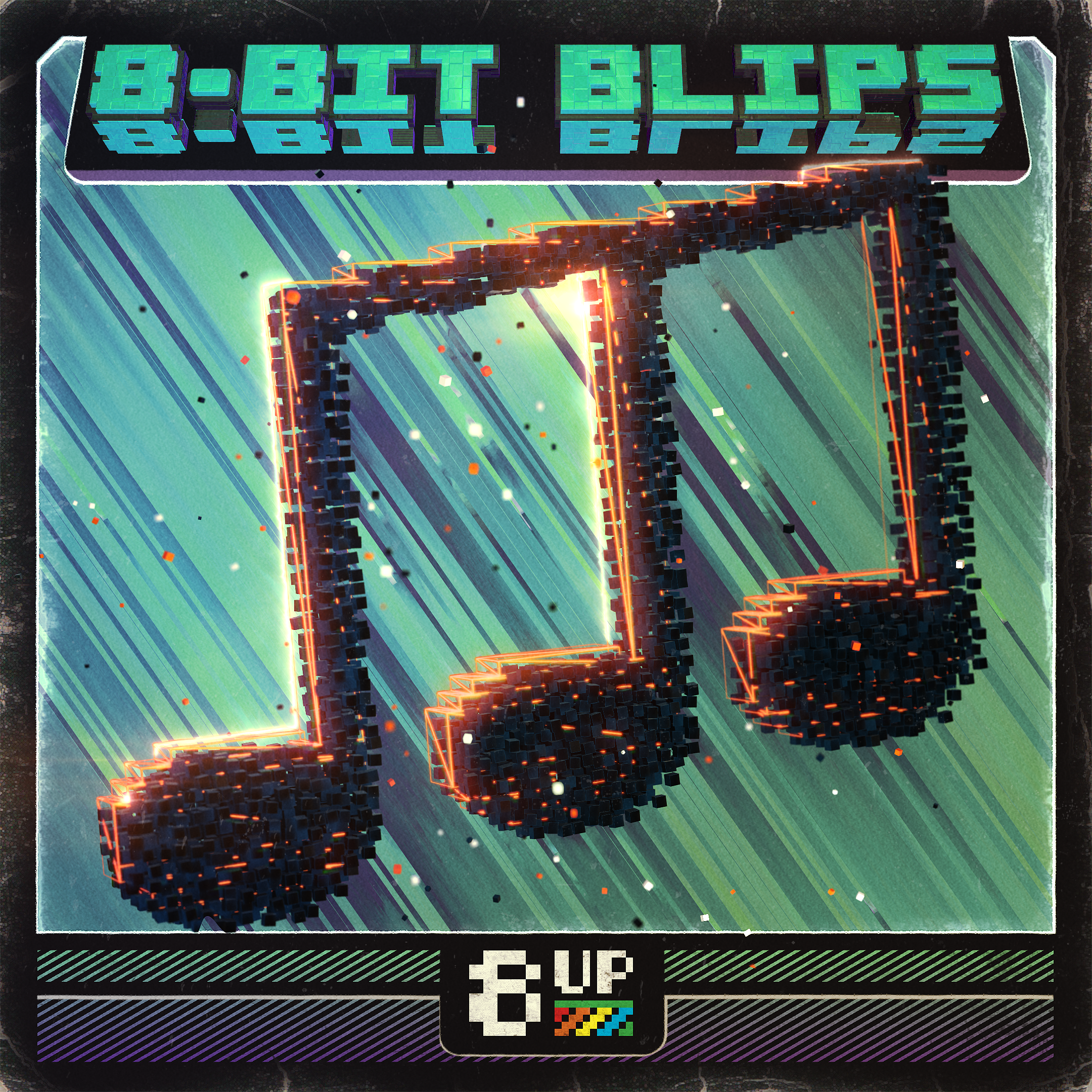 8-Bit Blips Packshot by 8UP