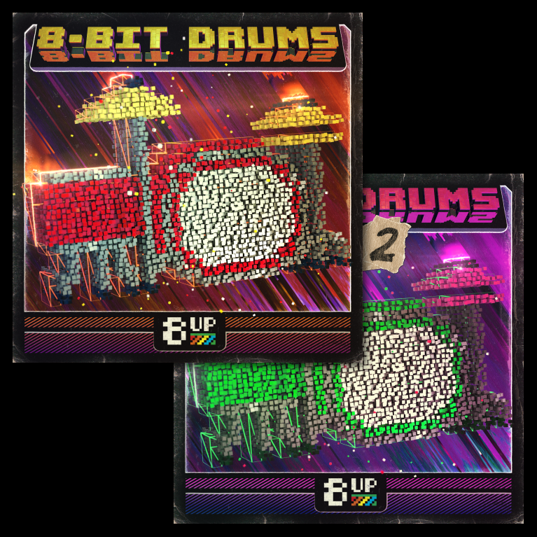 8-Bit Drums Bundle Packshot by 8UP