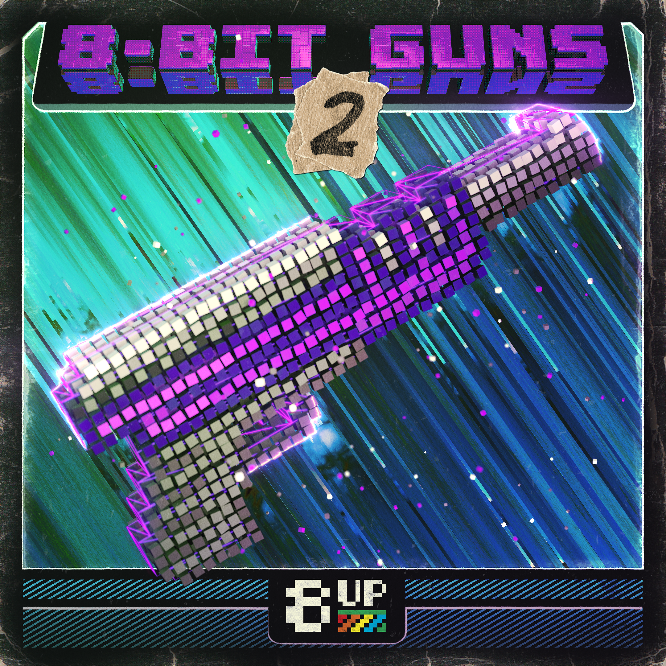 8-Bit Guns 2 | Retro 8-Bit Gun & Laser Sound Effects – 8UP