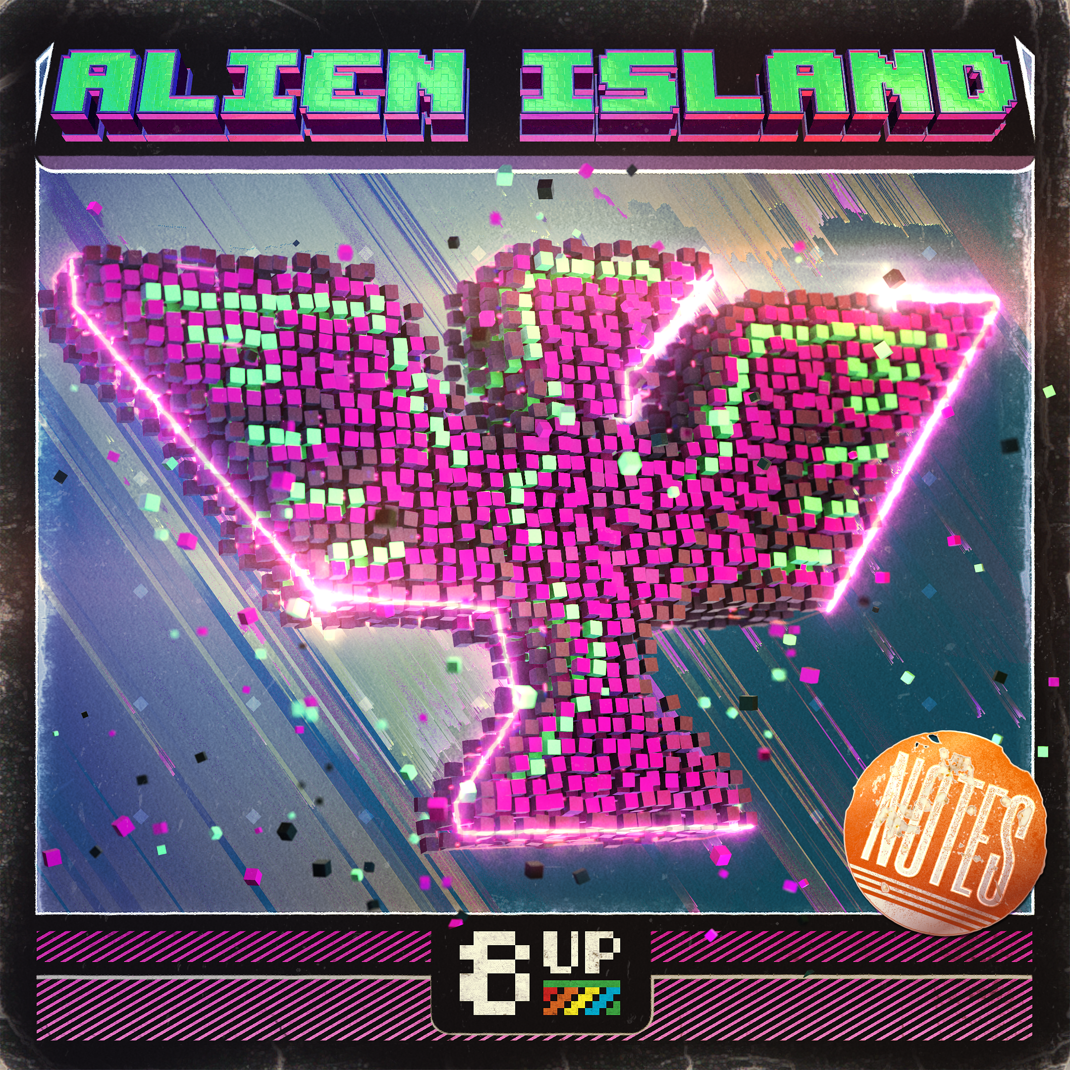 Alien Island Notes Packshot by 8UP