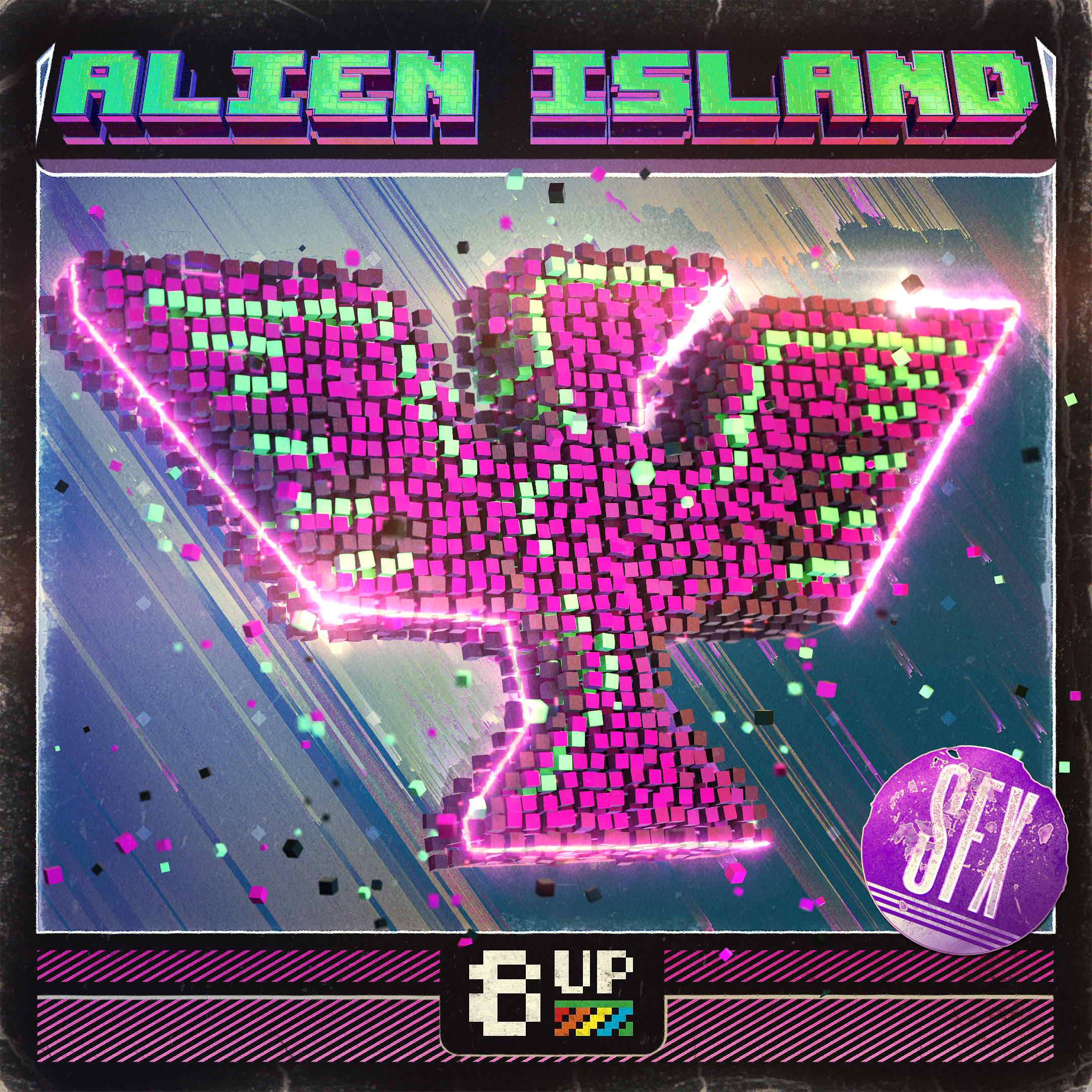 Alien Island Sound Effects Packshot by 8UP
