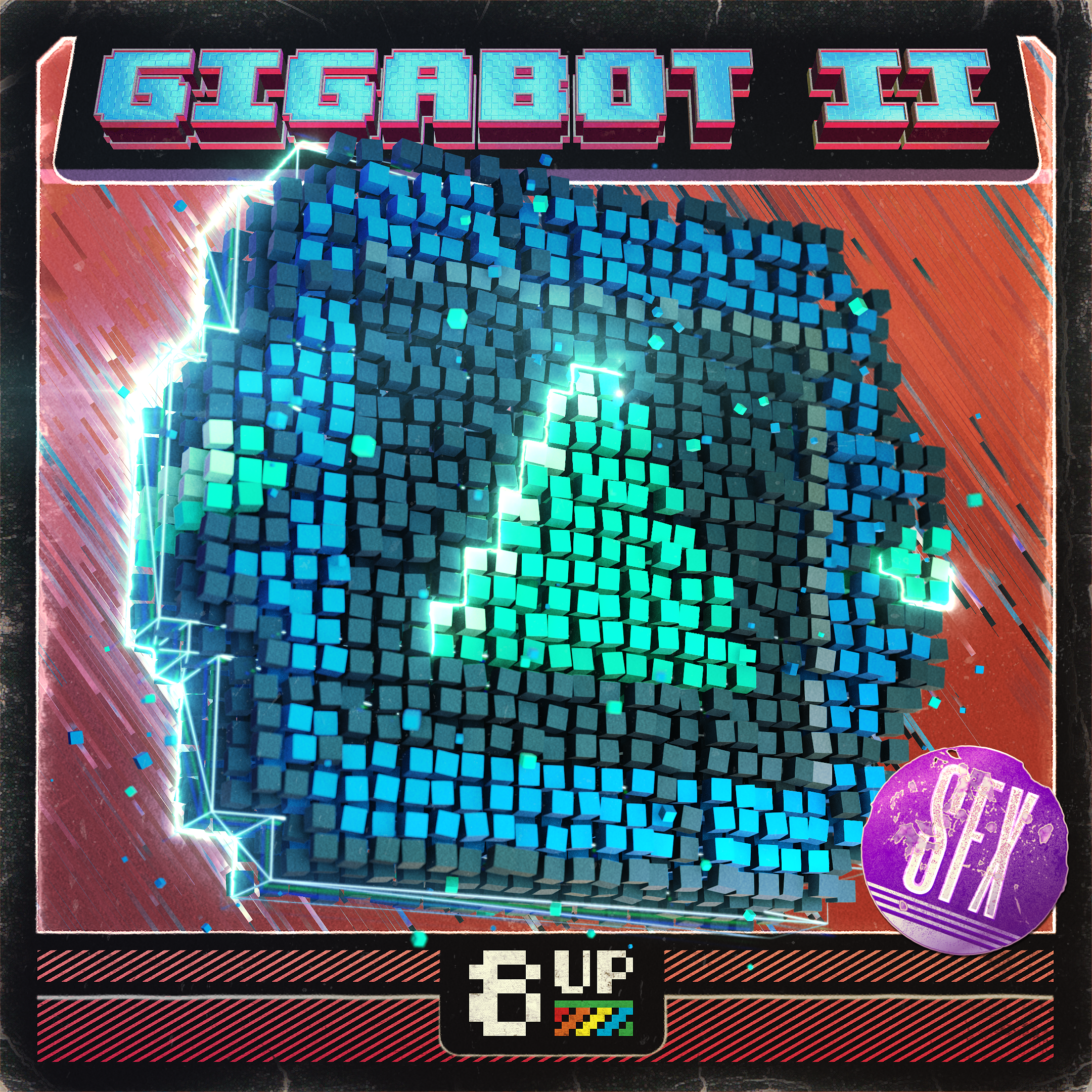 Gigabot 2 Sound Effects Packshot by 8UP