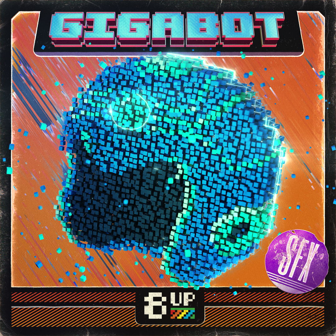 Gigabot Sound Effects Packshot by 8UP