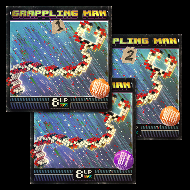 Grappling Man Bundle Packshot by 8UP