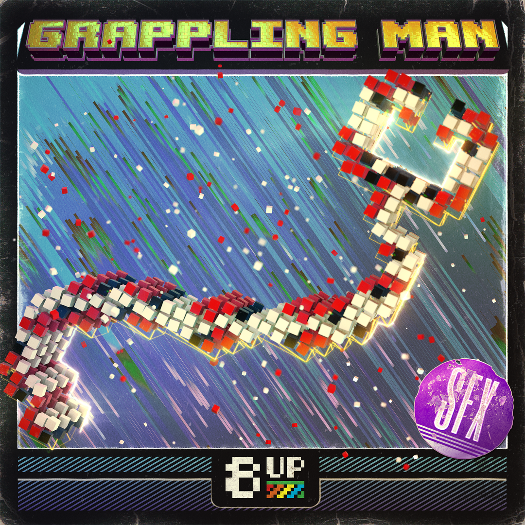 Grappling Man Sound Effects Packshot by 8UP