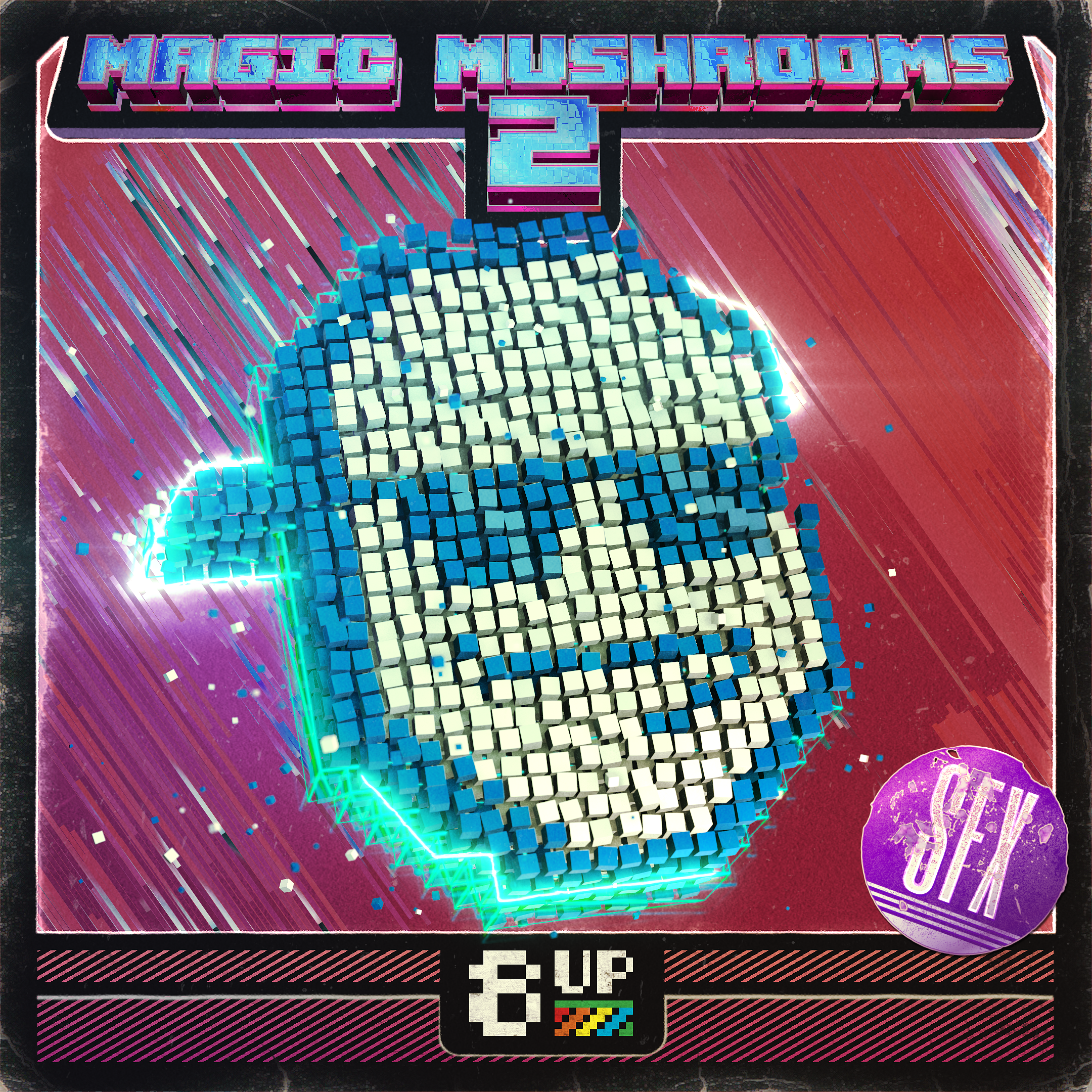 Magic Mushrooms 2 Sound Effects Packshot by 8UP