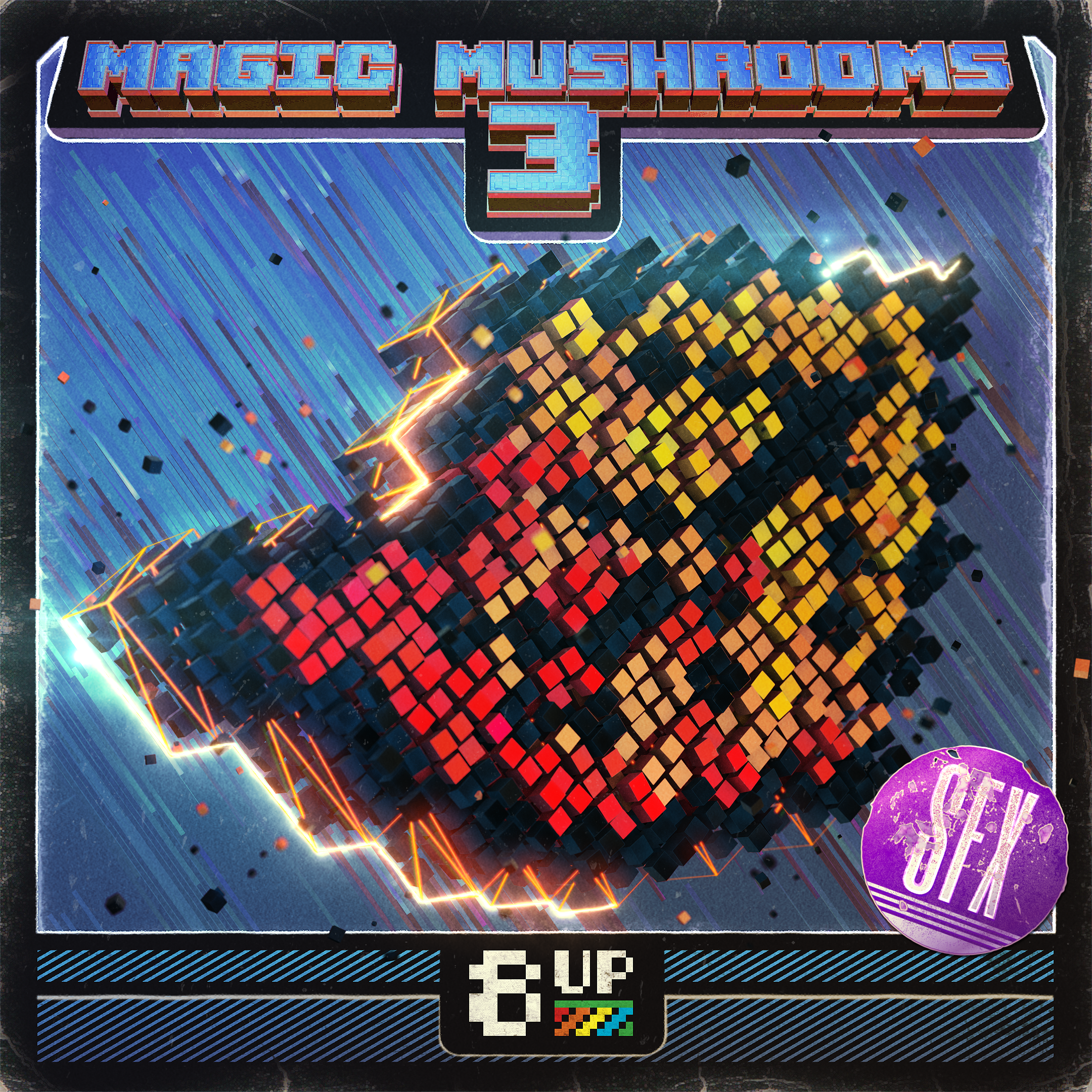 Magic Mushrooms 3 Sound Effects Packshot by 8UP