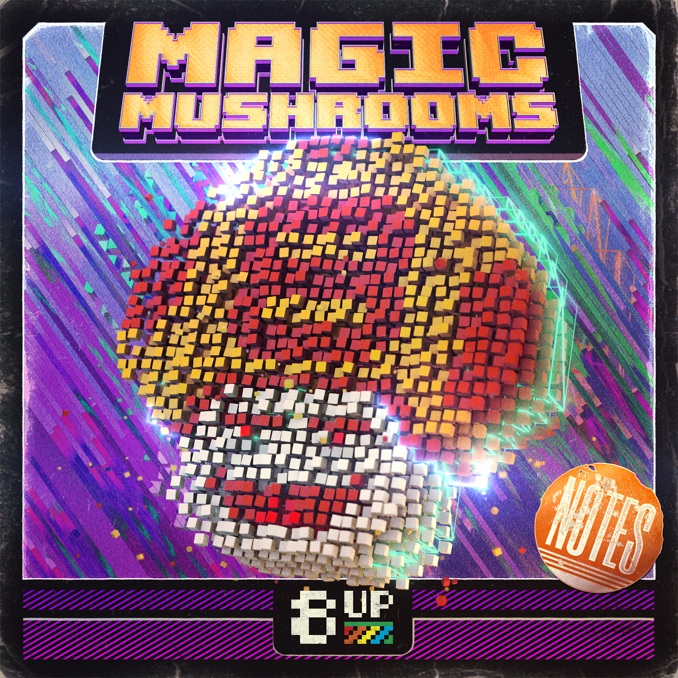 Magic Mushrooms Notes Packshot by 8UP