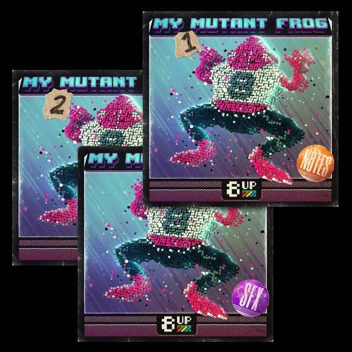 My Mutant Frog Bundle Packshot by 8UP