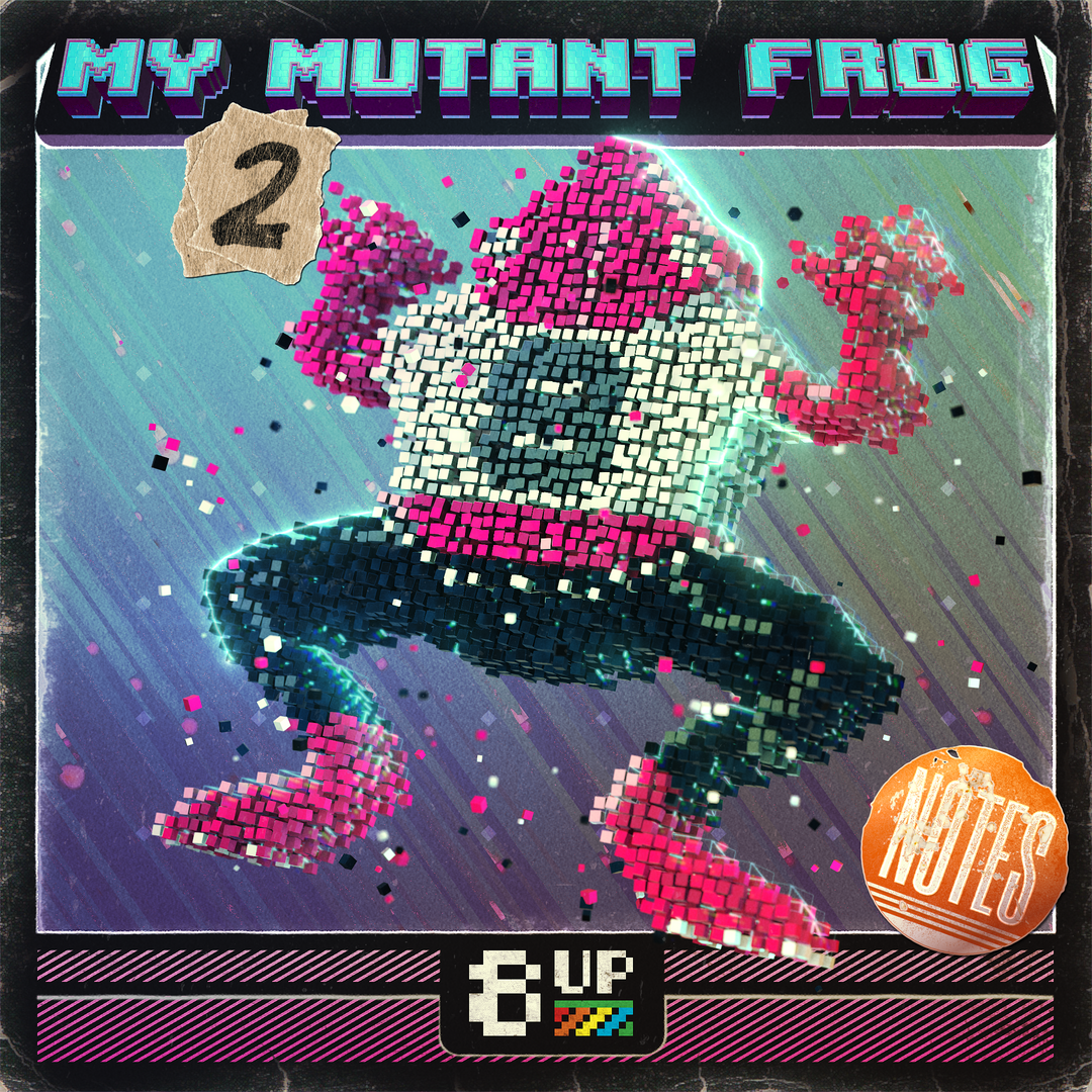 My Mutant Frog Notes 2 Packshot by 8UP