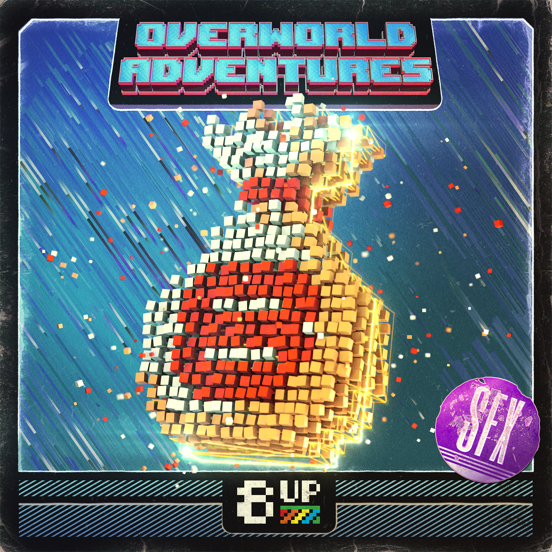 Overworld Adventures Sound Effects Packshot by 8UP