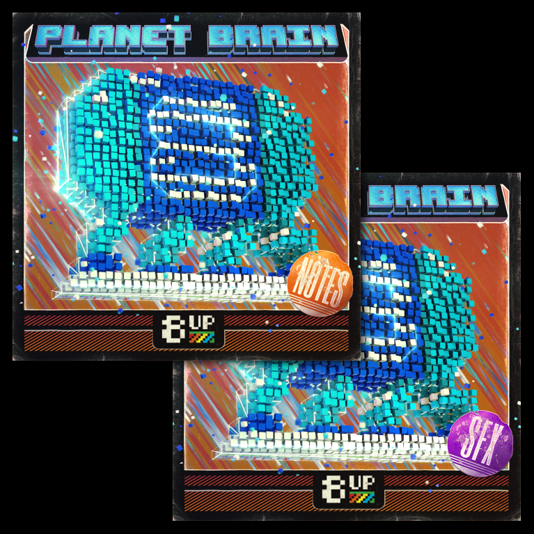 Planet Brain Bundle Packshot by 8UP