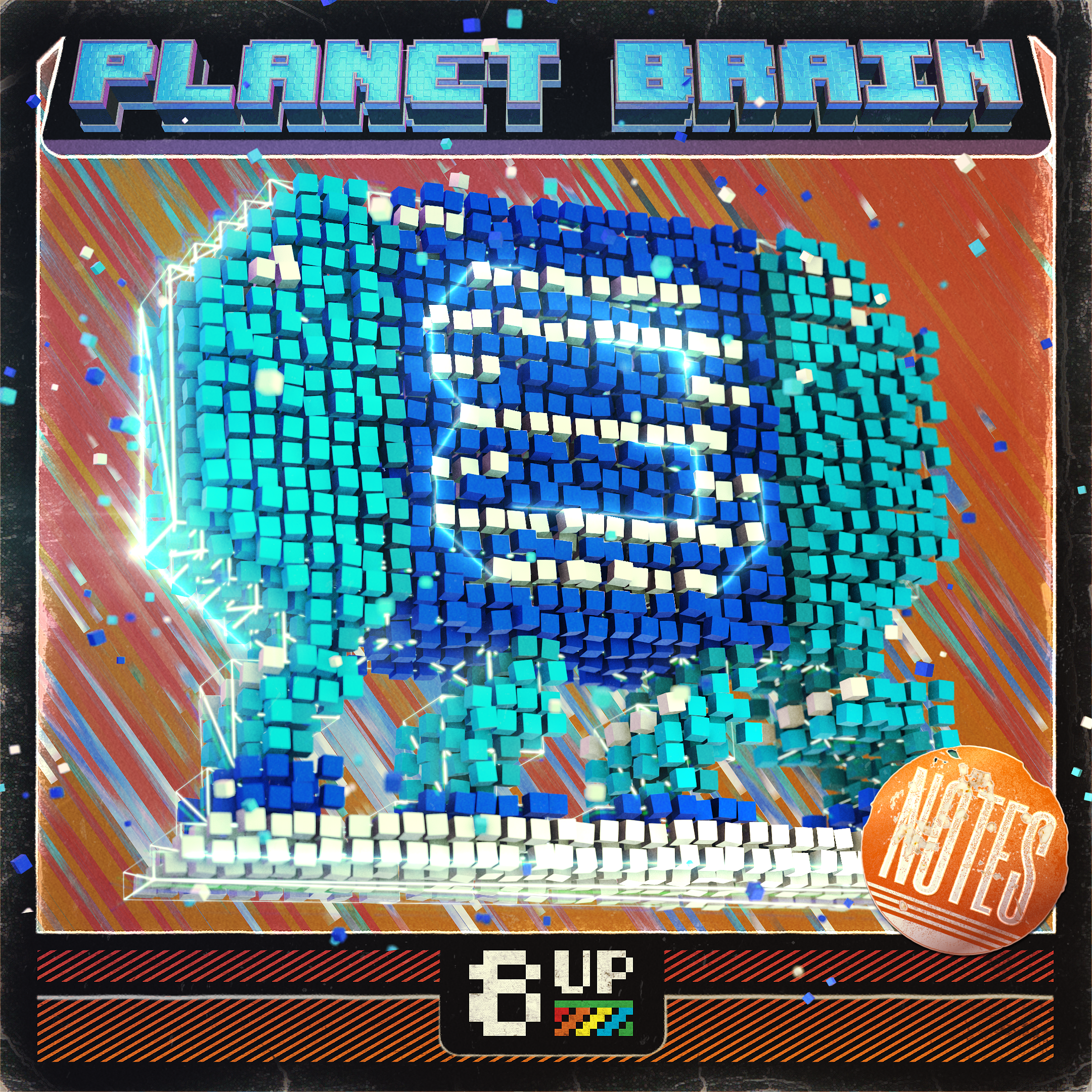 Planet Brain Notes Packshot by 8UP