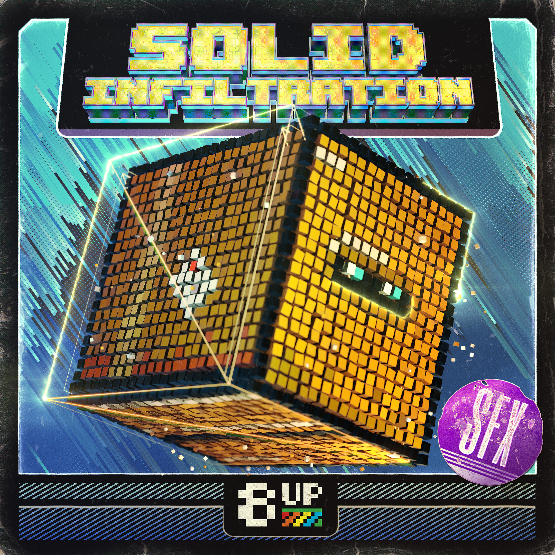 Solid Infiltration Sound Effects Packshot by 8UP